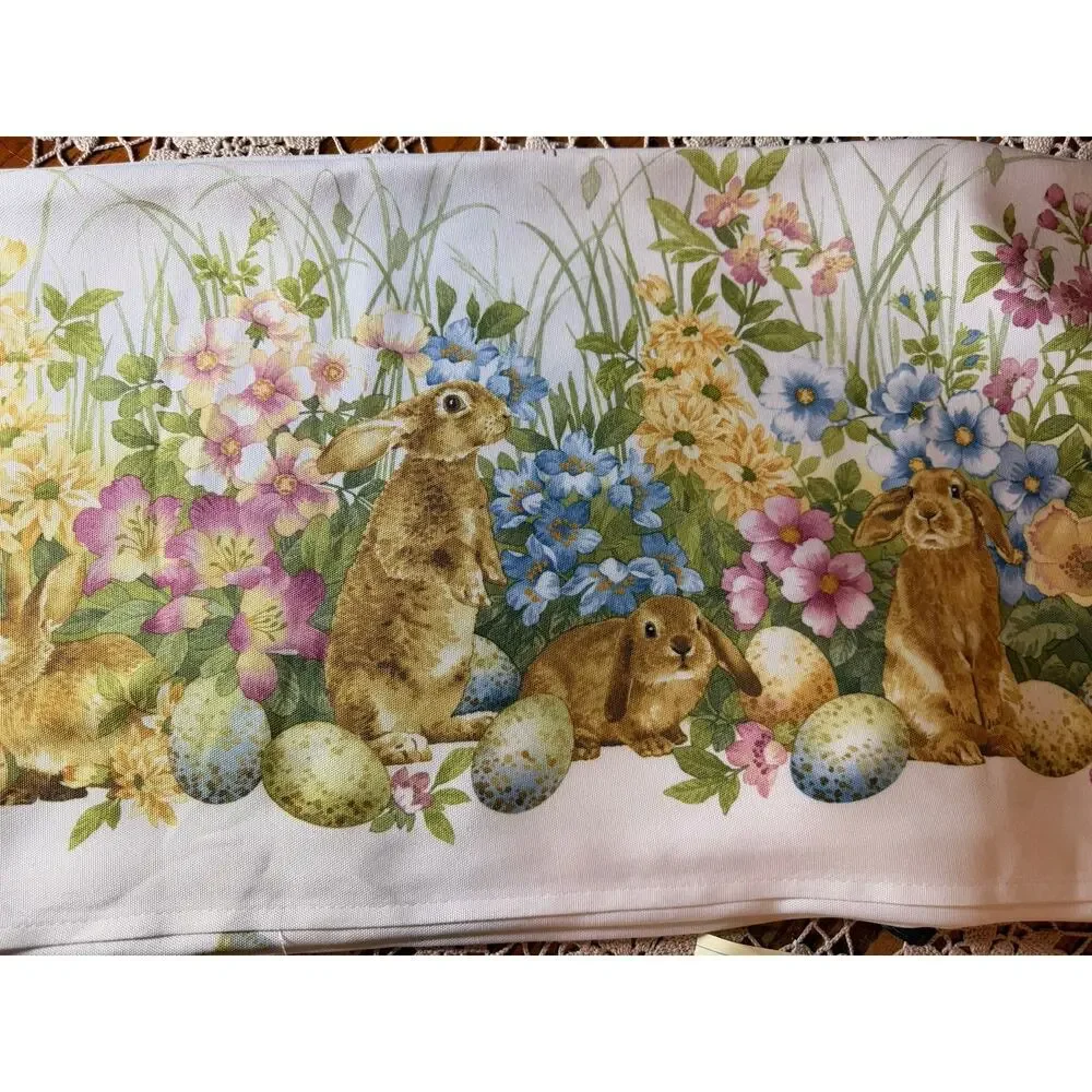Rabbit tablecloth rectangle 56